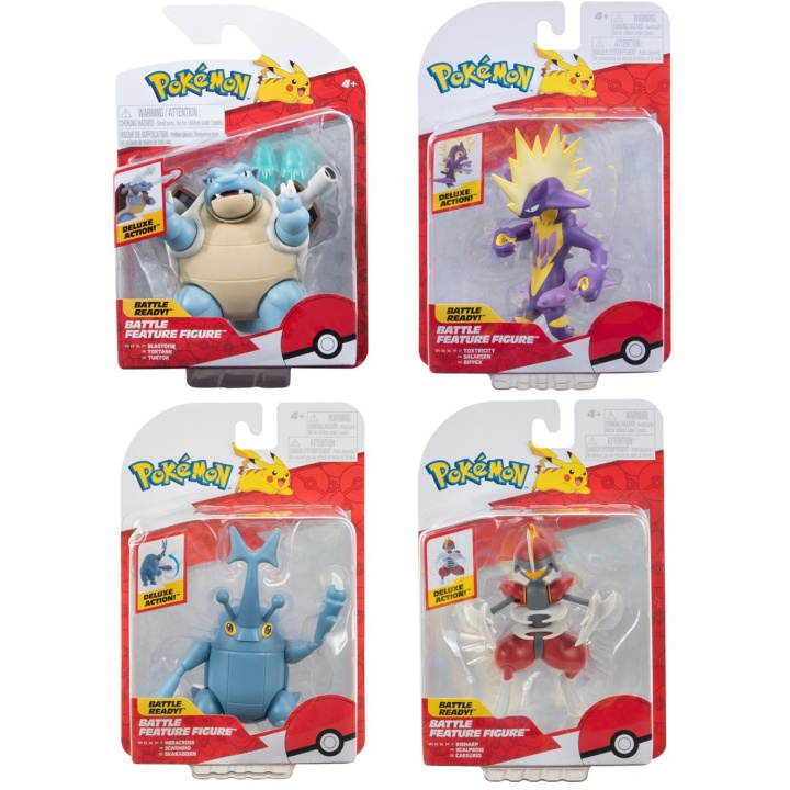 Pokémon Battle Feature Figuur Ass. (95135-18) in de groep SPEELGOED, KINDER- & BABYPRODUCTEN / Speelgoed / Figuren, Miniaturen & accessoires bij TP E-commerce Nordic AB (D00434)