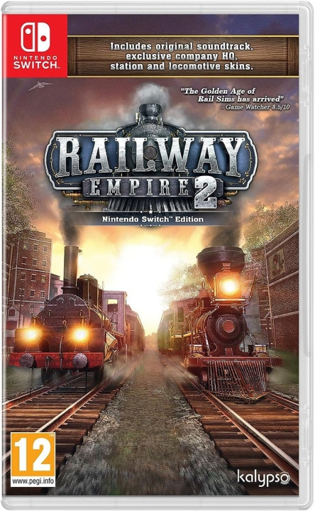Railway Empire 2 (Deluxe Edition) (Switch) in de groep HOME ELECTRONICS / Spelconsoles en accessoires / Nintendo Switch / Games bij TP E-commerce Nordic AB (D00561)