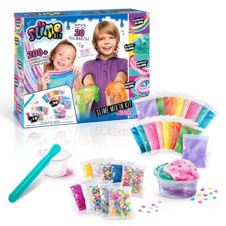 So Slime Doe-het-zelf slijm 20 stuks (185) in de groep SPEELGOED, KINDER- & BABYPRODUCTEN / Speelgoed / Ambachten bij TP E-commerce Nordic AB (D00675)