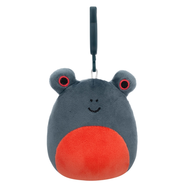 Squishmallows 9 cm P18 Clip On - Jameel Kikker in de groep SPEELGOED, KINDER- & BABYPRODUCTEN / Babyspeelgoed / Knuffels bij TP E-commerce Nordic AB (D00833)