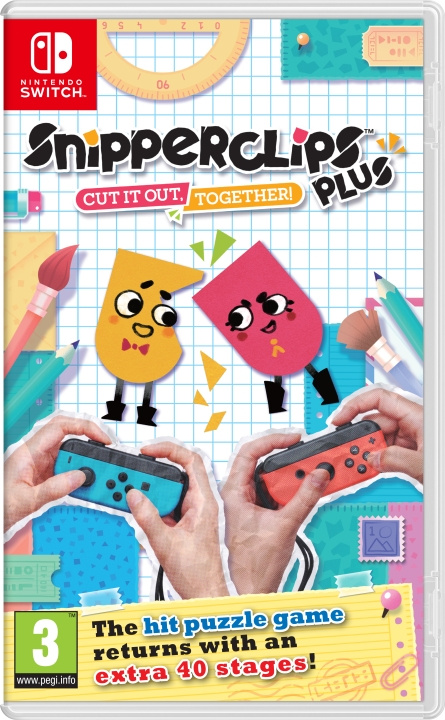 Snipperclips Plus (Switch) in de groep HOME ELECTRONICS / Spelconsoles en accessoires / Nintendo Switch / Games bij TP E-commerce Nordic AB (D00995)