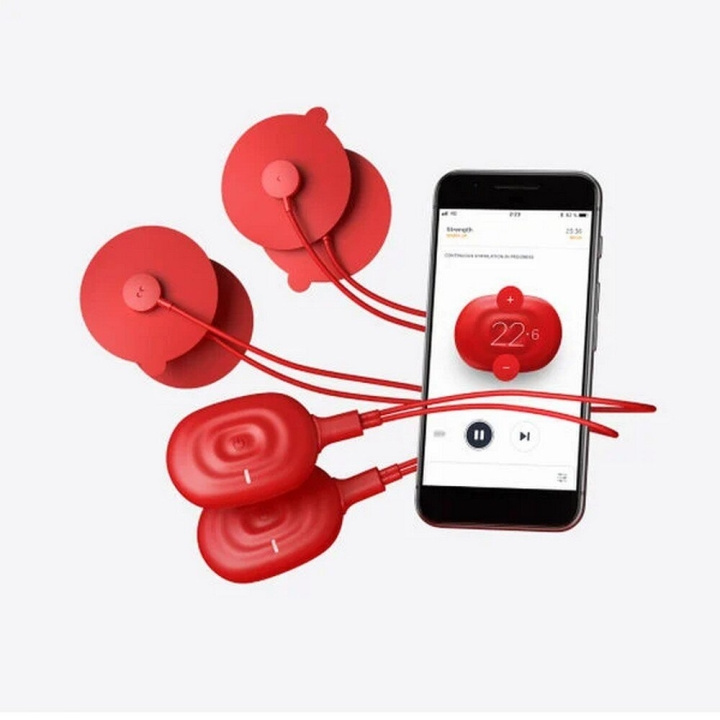 Therabody Powerdot Duo Rood 2.0 x2 in de groep BEAUTY & HEALTH / Massage & Wellness / Massage bij TP E-commerce Nordic AB (D01033)