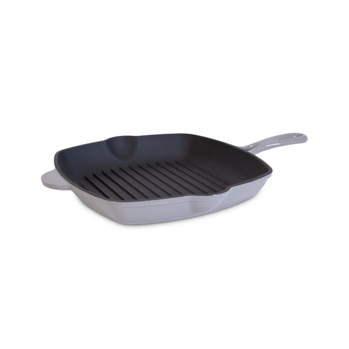 Sobczyk Geëmailleerde gietijzeren grillpan - 28cm in de groep HUISHOUDEN & TUIN / Keukengerei / Koekenpannen bij TP E-commerce Nordic AB (D01117)
