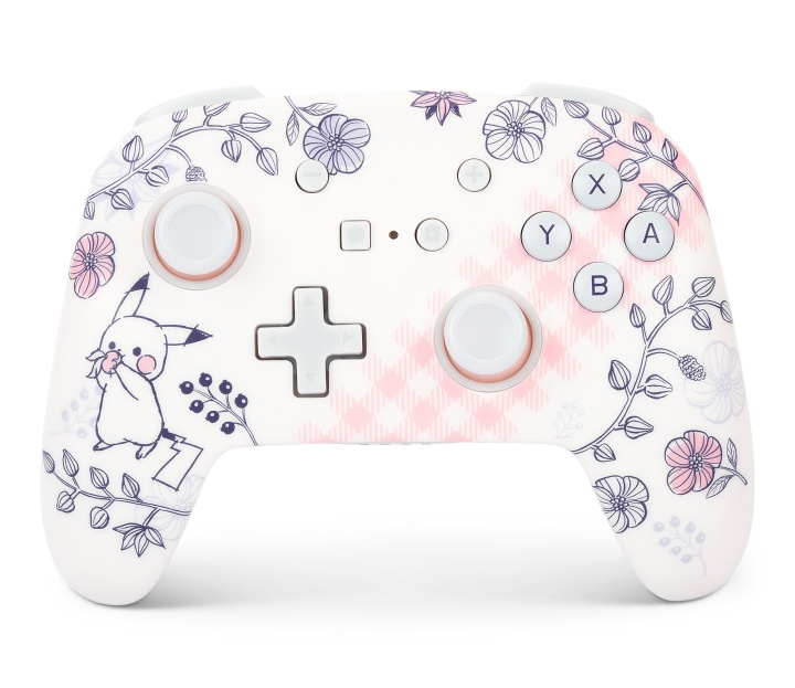 PowerA Verbeterde draadloze controller - Pikachu Garden (Nintendo Switch) in de groep HOME ELECTRONICS / Spelconsoles en accessoires / Nintendo Switch / Accessoires bij TP E-commerce Nordic AB (D02266)