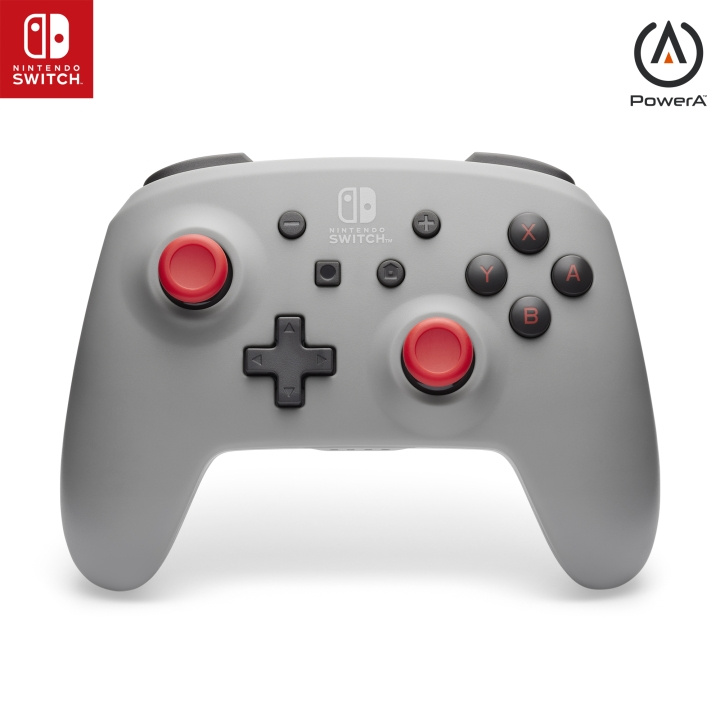 PowerA Draadloze controller - Retro Grijs (Nintendo Switch) in de groep HOME ELECTRONICS / Spelconsoles en accessoires / Nintendo Switch / Accessoires bij TP E-commerce Nordic AB (D02349)