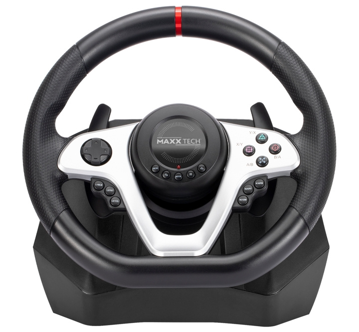 Maxx Tech PR 279 Racestuur-set in de groep HOME ELECTRONICS / Spelconsoles en accessoires / Sony PlayStation 4 / Accessoires bij TP E-commerce Nordic AB (D02505)