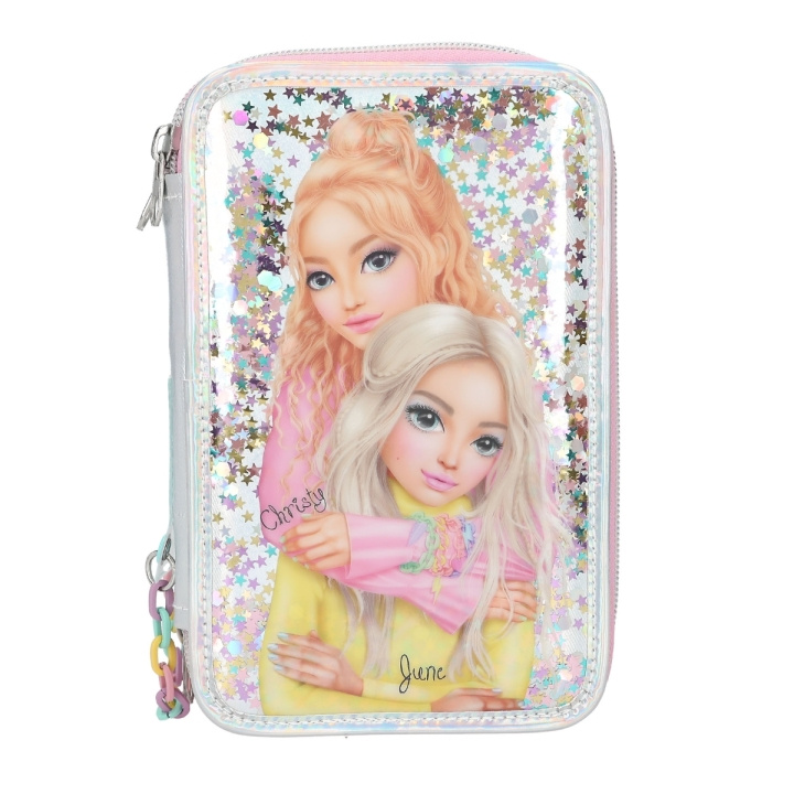TOPModel Triple Pencil Case ELECTRIC ( 0413196 ) in de groep SPEELGOED, KINDER- & BABYPRODUCTEN / Speelgoed / Etui bij TP E-commerce Nordic AB (D02537)