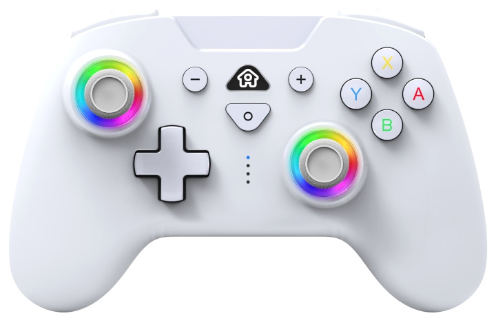 SuBsonic Draadloze Led Controller Wit - Nintendo Switch in de groep HOME ELECTRONICS / Spelconsoles en accessoires / Nintendo Switch / Accessoires bij TP E-commerce Nordic AB (D02548)