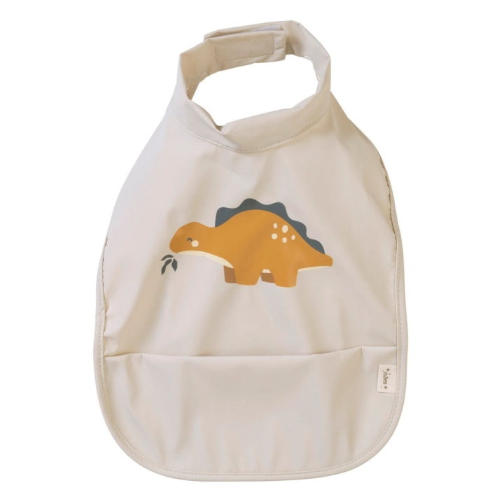 SARO Baby Waterproof Bib - Sand (SAO16561) in de groep SPEELGOED, KINDER- & BABYPRODUCTEN / Eten & Drinken / Slabbetjes bij TP E-commerce Nordic AB (D02600)