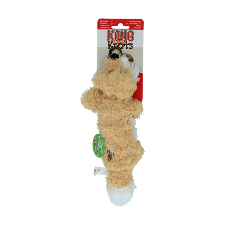 Kong Kong Scrunch Knots Vos S/M - (KongNKS31E) in de groep HUISHOUDEN & TUIN / Huisdieraccessoires / Hond bij TP E-commerce Nordic AB (D03789)