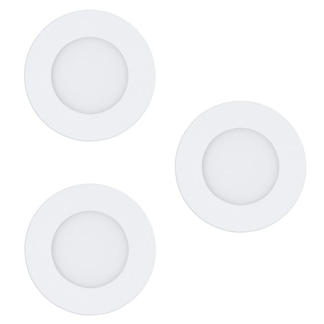 Eglo Set van 3x Fueva-Z inbouw wit Ø8.5 - TW - Zigbee, Bluetooth in de groep HUISHOUDEN & TUIN / Smart home / Slimme verlichting bij TP E-commerce Nordic AB (D04011)