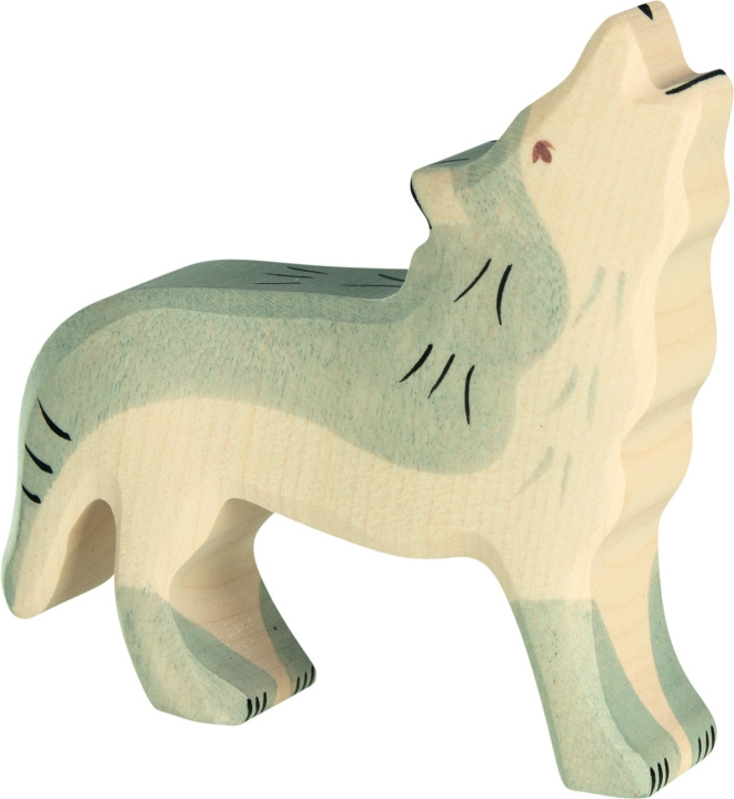 Goki Wolf, huilend - (80109) in de groep SPEELGOED, KINDER- & BABYPRODUCTEN / Kinderkamer / Overige meubels bij TP E-commerce Nordic AB (D04152)