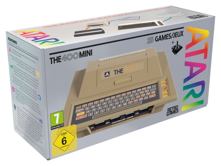 Atari THE400 Mini in de groep HOME ELECTRONICS / Spelconsoles en accessoires / Overige games bij TP E-commerce Nordic AB (D04443)