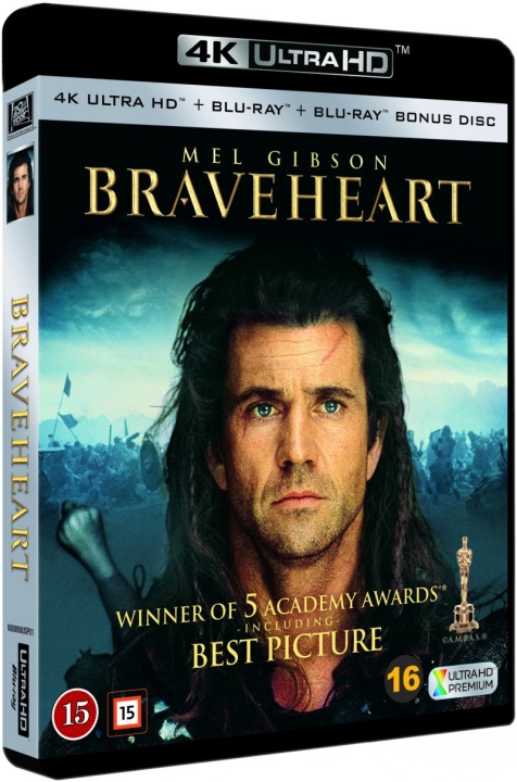 Braveheart in de groep HOME ELECTRONICS / Audio & Beeld / TV & Accessoires / Films / Blu-ray bij TP E-commerce Nordic AB (D04656)