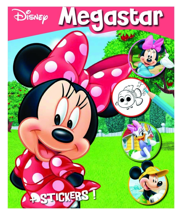 Disney Megaster Kleurboek - Minnie Mouse in de groep SPEELGOED, KINDER- & BABYPRODUCTEN / Speelgoed / Ambachten bij TP E-commerce Nordic AB (D04666)