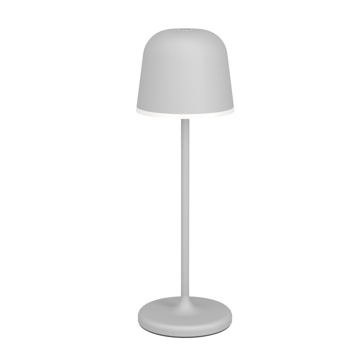 Eglo TAFELLAMP MANNERA - Grijs - 34 cm hoog, 11 cm diameter in de groep HOME ELECTRONICS / Verlichting / Tafellampen bij TP E-commerce Nordic AB (D04702)