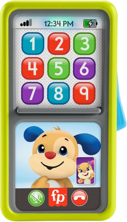 Fisher-Price Infant - Laugh & Learn - 2-in-1 Slide to Learn Smartphone (HNL41) in de groep SPEELGOED, KINDER- & BABYPRODUCTEN / Babyspeelgoed / Activiteitenspeelgoed bij TP E-commerce Nordic AB (D04764)