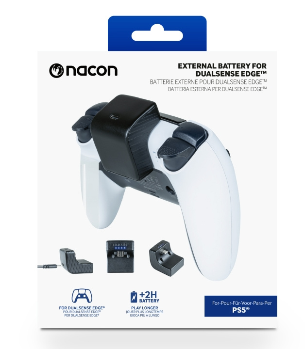 NACON Accu Zwart PS5 in de groep HOME ELECTRONICS / Spelconsoles en accessoires / Sony PlayStation 5 / Accessoires bij TP E-commerce Nordic AB (D04858)