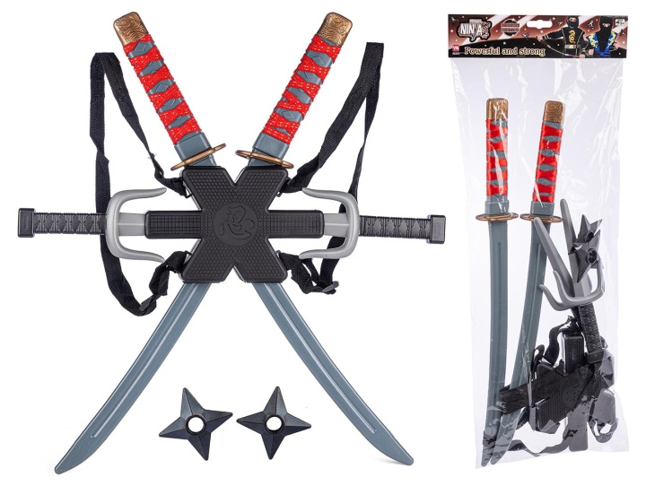 Gonher Ninja set (42333) in de groep SPEELGOED, KINDER- & BABYPRODUCTEN / Speelgoed / Actie spel bij TP E-commerce Nordic AB (D05005)