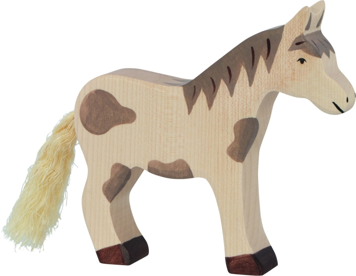 Goki Paard, staand, gedimd - (80037) in de groep SPEELGOED, KINDER- & BABYPRODUCTEN / Kinderkamer / Overige meubels bij TP E-commerce Nordic AB (D05018)