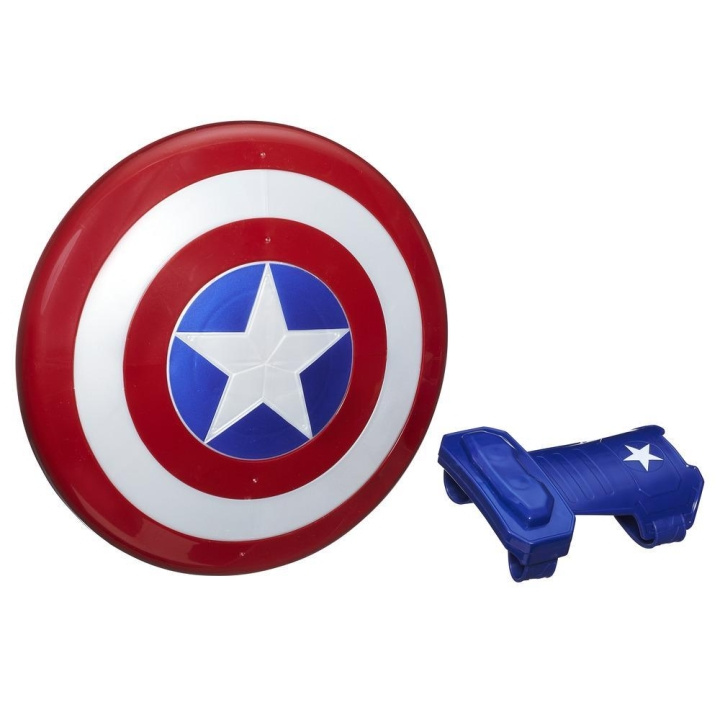 Disney Avengers - Captain America Magnetisch Schild en Handschoen (B9944) in de groep SPEELGOED, KINDER- & BABYPRODUCTEN / Speelgoed / Gemaskered kostuums bij TP E-commerce Nordic AB (D05047)