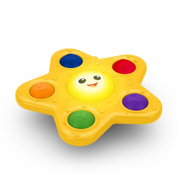 Baby Einstein Activiteiten-speelgoed, Pop & Glow Starfish™ - (BE-16708) in de groep SPEELGOED, KINDER- & BABYPRODUCTEN / Babyspeelgoed / Activiteitenspeelgoed bij TP E-commerce Nordic AB (D05128)