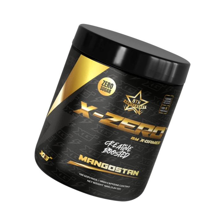 X-GAMER Energidryckspulver X-Zero 160 gram Mangostan in de groep COMPUTERS & RANDAPPARATUUR / GAMING / Energiedrankjes voor gamers bij TP E-commerce Nordic AB (D05305)