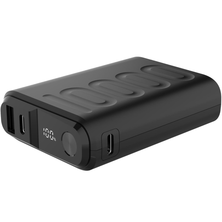 Celly PowerBank PD 20W 10.000 mAh Svart in de groep SMARTPHONE & TABLETS / Opladers & Kabels / Powerbanks bij TP E-commerce Nordic AB (D05517)