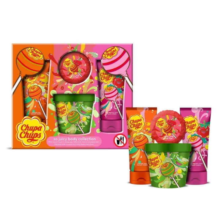 Chupa Chups Giftset Chupa Chups Body Care Collection in de groep BEAUTY & HEALTH / Cadeausets / Cadeausets voor haar bij TP E-commerce Nordic AB (D05582)