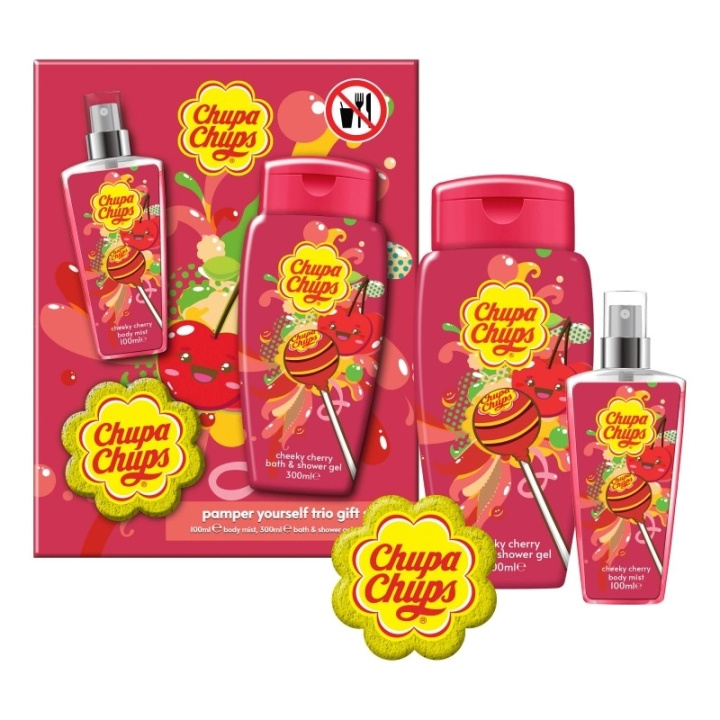 Chupa Chups Giftset Chupa Chups Pamper Yourself Trio in de groep BEAUTY & HEALTH / Cadeausets / Cadeausets voor haar bij TP E-commerce Nordic AB (D05583)