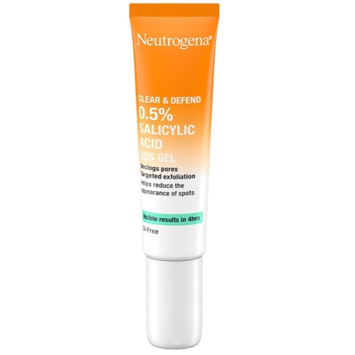 Neutrogena Clear & Defend 0.5% Salicylic Acid SOS Gel 15ml in de groep BEAUTY & HEALTH / Huidsverzorging / Gezicht / Dagcrème bij TP E-commerce Nordic AB (D05590)