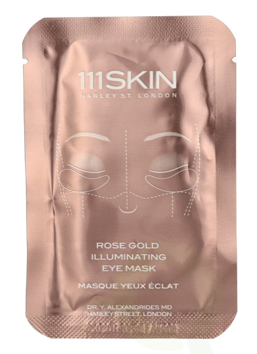 111Skin Rose Gold Illuminating Eye Mask 6 ml in de groep BEAUTY & HEALTH / Huidsverzorging / Gezicht / Maskers bij TP E-commerce Nordic AB (D05627)