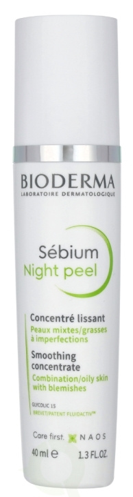Bioderma Sebium Night Peel 40 ml in de groep BEAUTY & HEALTH / Huidsverzorging / Gezicht / Scrub / Peeling bij TP E-commerce Nordic AB (D05637)