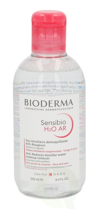 Bioderma Sensibio H2O AR 250 ml Sensitive & Reactive Skin in de groep BEAUTY & HEALTH / Huidsverzorging / Gezicht / Gezichtswater en Facemist bij TP E-commerce Nordic AB (D06007)