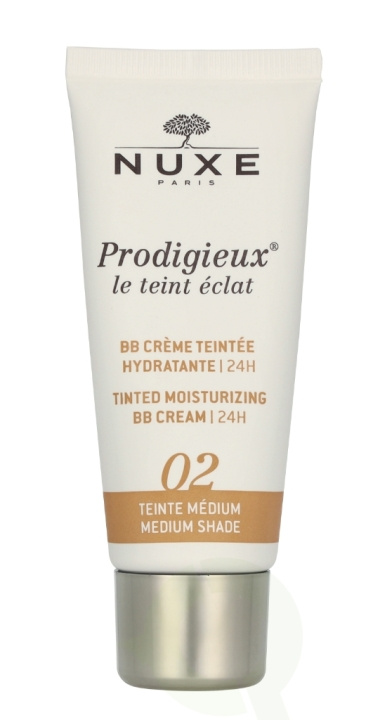 Nuxe Prodigieux Teint Eclat BB Creme 30 ml Medium in de groep BEAUTY & HEALTH / Huidsverzorging / Gezicht / Dagcrème bij TP E-commerce Nordic AB (D06186)