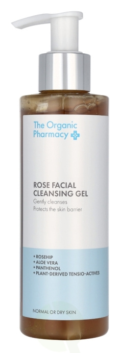 The Organic Pharmacy Rose Facial Cleansing Gel 200 ml in de groep BEAUTY & HEALTH / Huidsverzorging / Gezicht / Schoonmaak bij TP E-commerce Nordic AB (D06271)