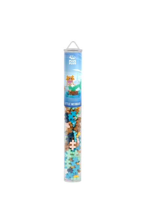 Plus Plus Kleine Zeemeermin / 100 st. Tube (4313) in de groep SPEELGOED, KINDER- & BABYPRODUCTEN / Speelgoed / Bouwspeelgoed / Bouwblokken bij TP E-commerce Nordic AB (D06626)
