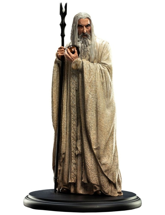 Weta Workshop The Lord of the Rings - Saruman Standbeeld Mini in de groep SPEELGOED, KINDER- & BABYPRODUCTEN / Speelgoed / Figuren, Miniaturen & accessoires bij TP E-commerce Nordic AB (D06688)