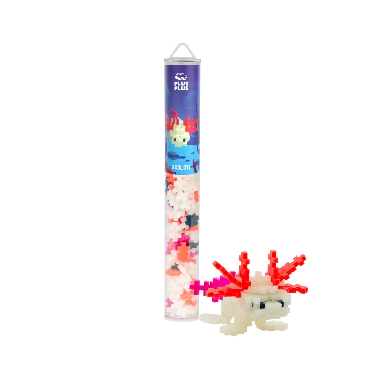 Plus Plus Axolotl / Tube 100 stuks (4310) in de groep SPEELGOED, KINDER- & BABYPRODUCTEN / Speelgoed / Bouwspeelgoed / Bouwblokken bij TP E-commerce Nordic AB (D06753)