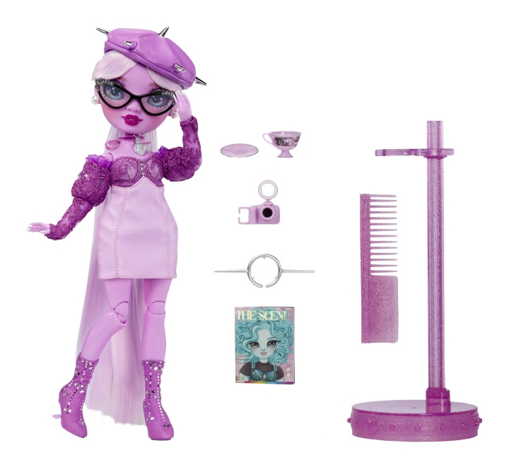 Rainbow high Shadow High F23 modepop - Lavendel Lynne in de groep SPEELGOED, KINDER- & BABYPRODUCTEN / Speelgoed / Docks & Accessoires bij TP E-commerce Nordic AB (D07123)