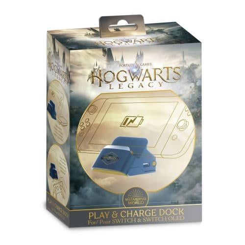 Trade Invaders Harry Potter-Switch-2-in-1 Oplaaddock en Voet-Hogwarts Legacy in de groep HOME ELECTRONICS / Spelconsoles en accessoires / Nintendo Switch / Accessoires bij TP E-commerce Nordic AB (D07241)