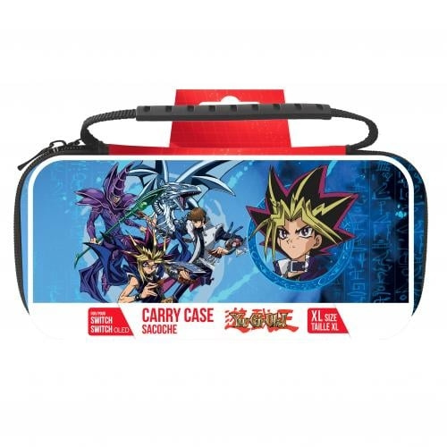 Trade Invaders Yu-Gi-Oh! - XL Draagtas voor Switch en Switch Oled - Blauw - Groep in de groep HOME ELECTRONICS / Spelconsoles en accessoires / Nintendo Switch / Accessoires bij TP E-commerce Nordic AB (D07260)