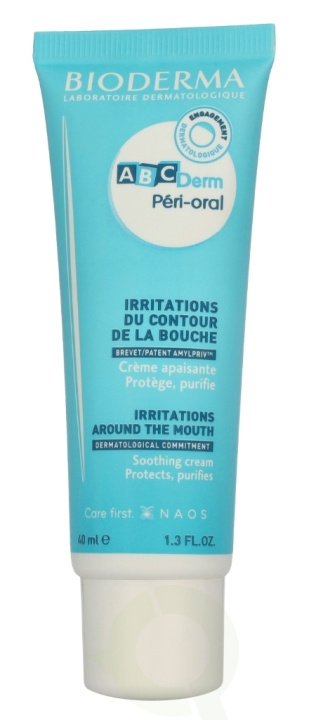Bioderma ABCDerm Peri-Oral Repair Cream 40 ml in de groep BEAUTY & HEALTH / Huidsverzorging / Gezicht / Dagcrème bij TP E-commerce Nordic AB (D07973)