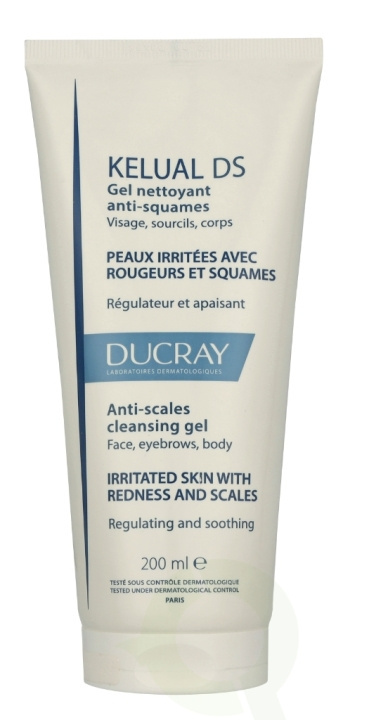 Ducray Kelual DS Foaming Gel 200 ml in de groep BEAUTY & HEALTH / Huidsverzorging / Gezicht / Schoonmaak bij TP E-commerce Nordic AB (D08011)
