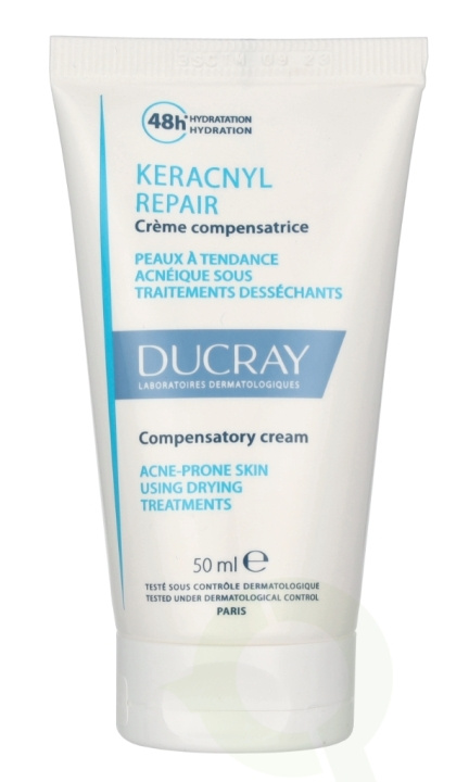 Ducray Keracnyl Repair Cream 50 ml in de groep BEAUTY & HEALTH / Huidsverzorging / Gezicht / Dagcrème bij TP E-commerce Nordic AB (D08012)