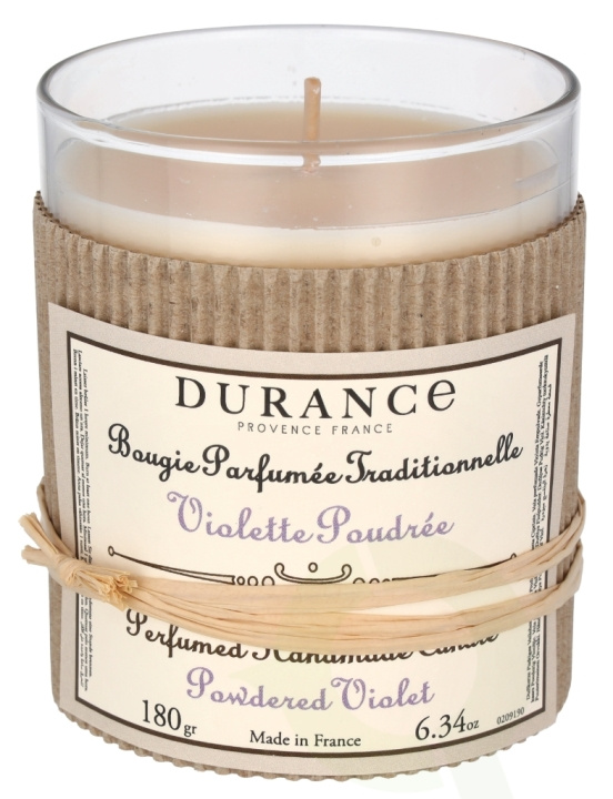 Durance Powdered Violet Candle 180 g in de groep BEAUTY & HEALTH / Geuren & Parfum / Overige geuren / Geurkaarsen bij TP E-commerce Nordic AB (D08053)