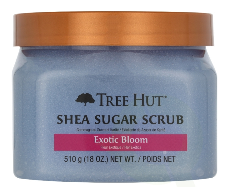 Tree Hut Shea Sugar Scrub 510 g Exotic Bloom in de groep BEAUTY & HEALTH / Huidsverzorging / Gezicht / Scrub / Peeling bij TP E-commerce Nordic AB (D08342)