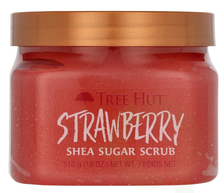 Tree Hut Shea Sugar Scrub 510 g Strawberry in de groep BEAUTY & HEALTH / Huidsverzorging / Gezicht / Scrub / Peeling bij TP E-commerce Nordic AB (D08345)