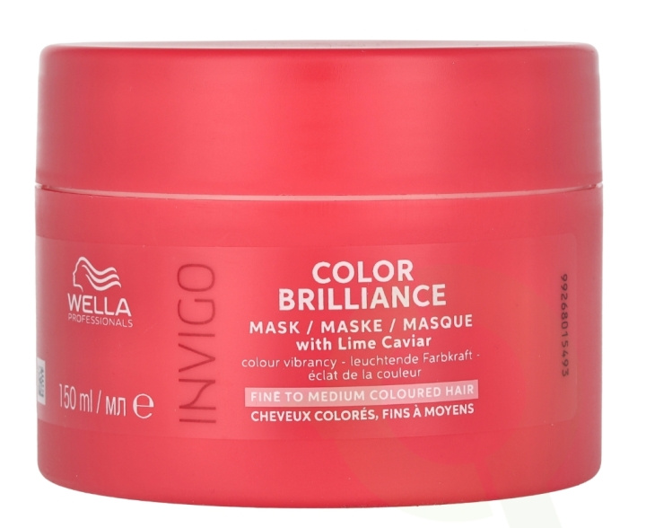Wella Invigo - Color Brilliance Vibrant Color Mask 150 ml Fine/Normal in de groep BEAUTY & HEALTH / Haar & Styling / Haarverzorging / Haarmasker bij TP E-commerce Nordic AB (D08416)