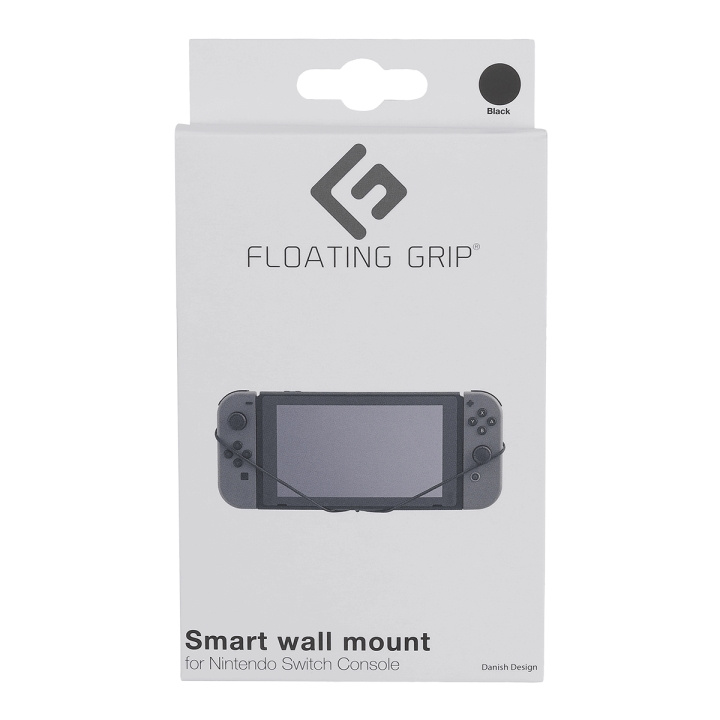 FLOATING GRIP Wandbeugel voor Nintendo Switch Console van FLOATING GRIP®, Zwart in de groep HOME ELECTRONICS / Spelconsoles en accessoires / Nintendo Switch / Accessoires bij TP E-commerce Nordic AB (D08472)